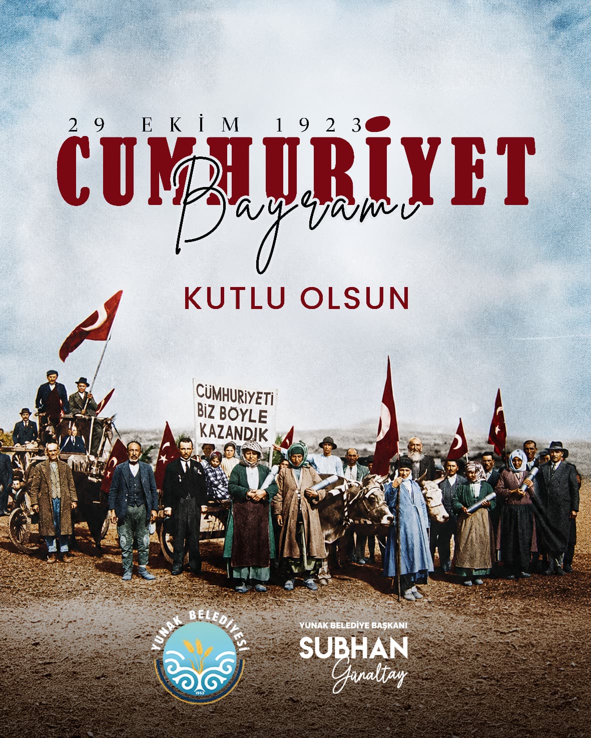 29 Ekim Cumhuriyet Bayramı'nın 103. Yılı Kutlu Olsun.