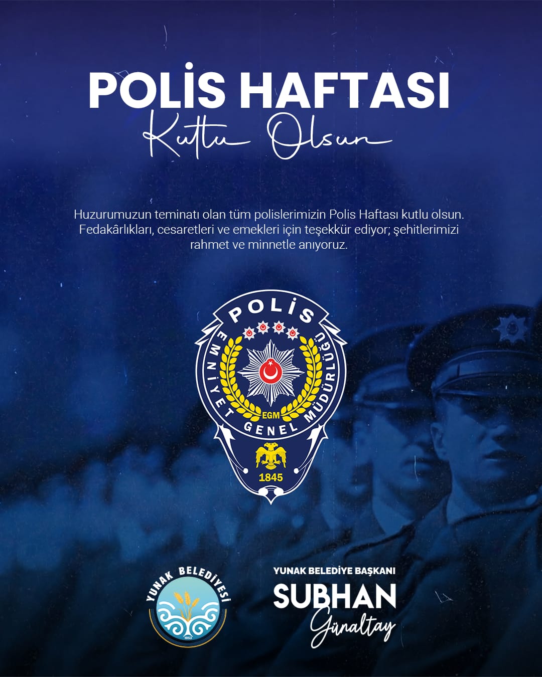 Yunak Belediye Başkanlığı