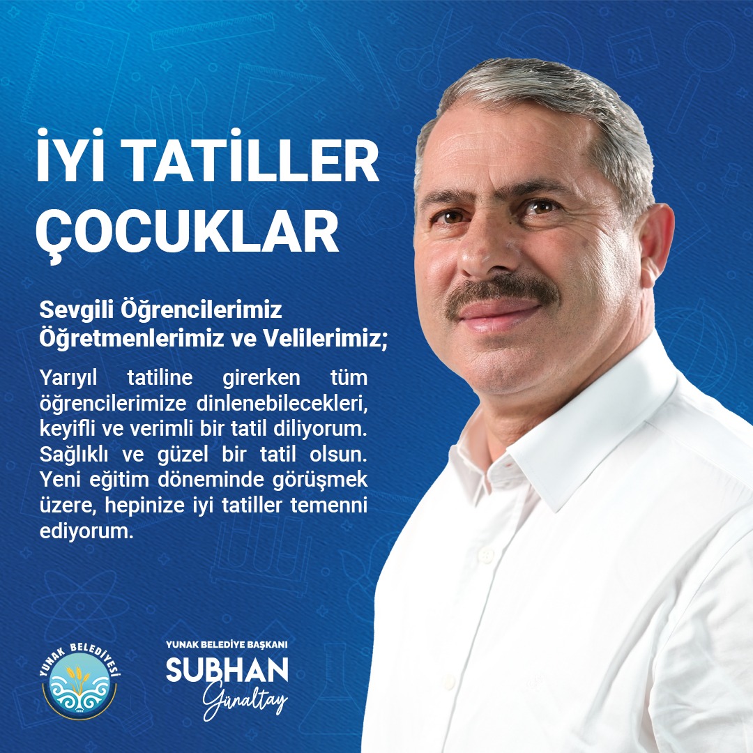 Yunak Belediye Başkanlığı