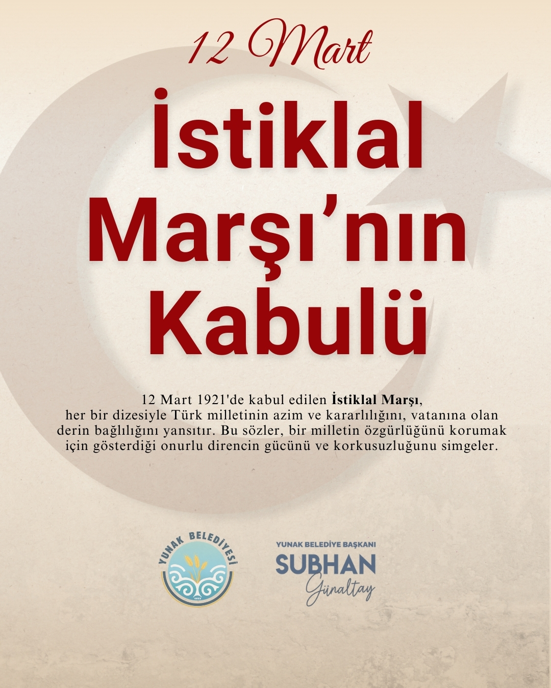 Yunak Belediye Başkanlığı